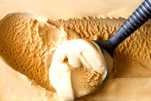 1 Portion Salted Caramel Ice Cream