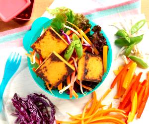 1 Portion Soy-Free Tofu With Sriracha Sauce