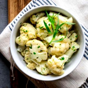 1 Portion Steamed Cauliflower