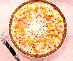 1 Portion Vegan Pineapple Coconut Tart