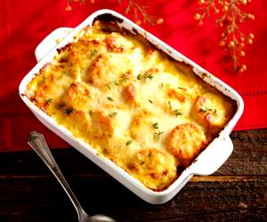 1 Portion Yam Gratin