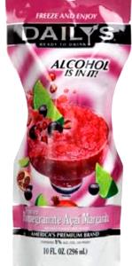 1 pouch (10 oz) Frozen Pomegranate Acai Margarita