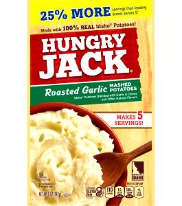 1 pouch (142 g) Garlic Mashed Potatoes