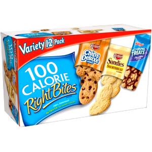 1 pouch (21 g) 100 Calorie Right Bites Chips Deluxe Chocolate Chip Cookies