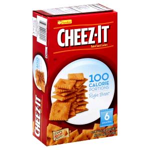 1 pouch (21 g) Cheez-It 100 Calorie Right Bites Party Mix Assortment