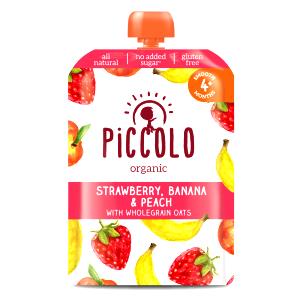 1 pouch (224 g) Strawberry Banana Fruchi