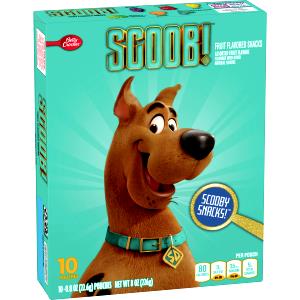 1 pouch (23 g) Scooby-Doo Fruit Flavored Snacks