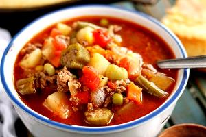 1 pouch (25 g) Hearty Beef Vegetable Soup