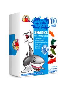 1 pouch (26 g) Sharks Fruit Snacks