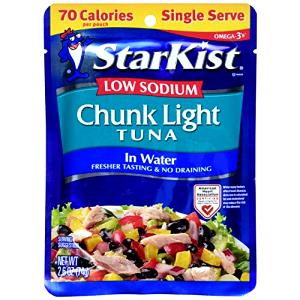 1 pouch (2.6 oz) Low Sodium Chunk Light Tuna (Pouch)