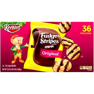 1 pouch (28 g) Fudge Shoppe Mini Fudge Stripes (28g)