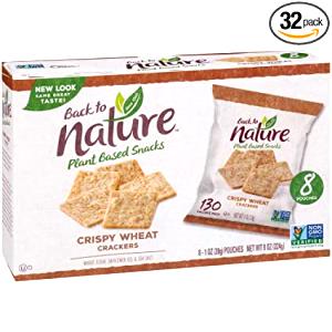 1 pouch (32 g) Light Wheat Snack Crackers