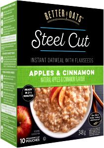 1 pouch (35 g) Steel Cut Apples & Cinnamon