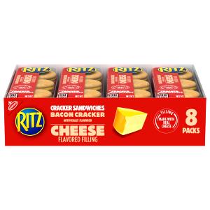 1 pouch (37 g) Cheddar Bacon Sandwich Crackers