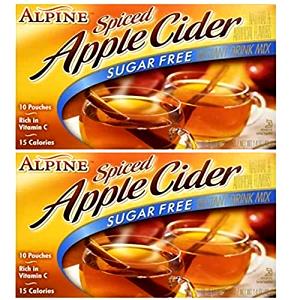 1 pouch (4 g) Spiced Apple Cider Sugar Free