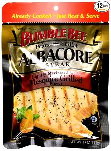 1 pouch (4 oz) Albacore Steak Mesquite Grilled