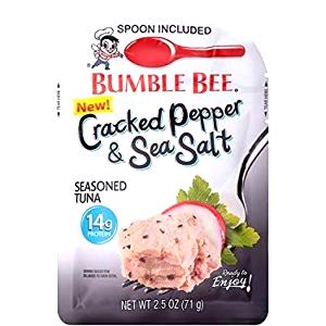 1 pouch (71 g) Cracked Pepper & Sea Salt Tuna