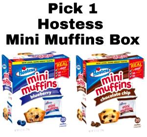 1 pouch (71 g) Mini Muffins Blueberry