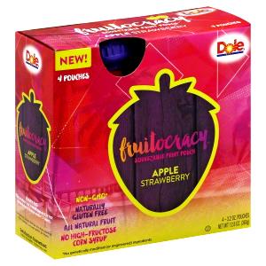 1 pouch (90 g) Fruitocracy - Apple Strawberry