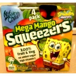 1 pouch (90 g) Mega Mango Squeezers