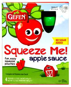 1 pouch (90 g) Squeeze Me Apple Sauce