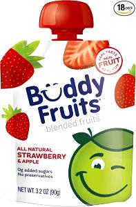 1 pouch Blended Fruit - Apple & Strawberry