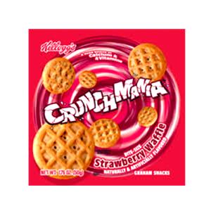 1 Pouch Crunchmania, Strawberry Waffle