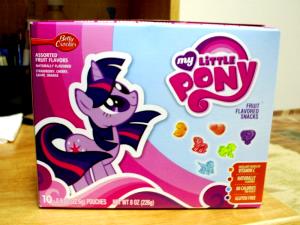 1 Pouch Fruit Flavored Shapes, My Little Pony