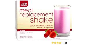 1 Pouch Meal Replacement Shake, Berry