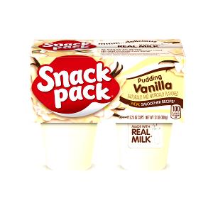 1 pudding cup (92 g) Snack Pack Vanilla Pudding