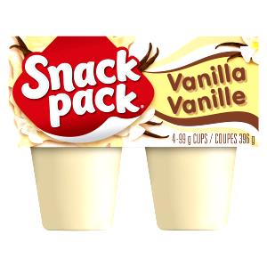 1 pudding cup (99 g) Vanilla Pudding Snack Pack