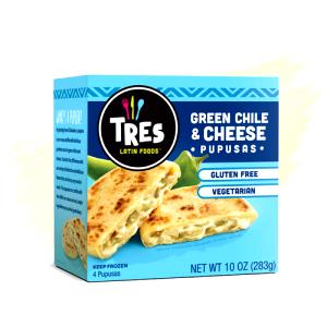 1 pupusa (71 g) Green Chile & Cheese Pupusas