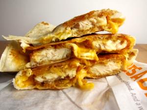 1 quesadilla (235 g) Double Crispy Chicken Quesadilla