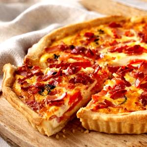 1 quiche Bacon & Feta Cheese Crustless Quiche