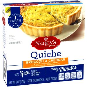 1 quiche Cheese Trio Quiche