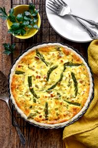 1 quiche Goat Cheese Quiche