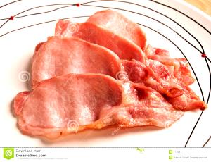 1 rasher (19 g) Bacon Style Rashers