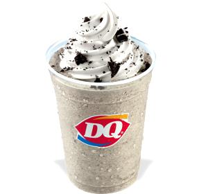 1 Regular Dairy Queen Shake Chocolate Carry-Out Milk Shake