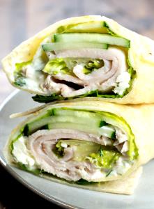 1 regular Low Fat Turkey Wrap