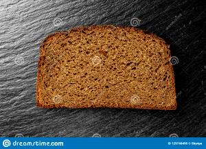 1 Regular Slice Black Bread