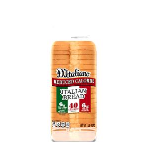 1 Regular Slice Reduced Calorie High Fiber Italian Bread