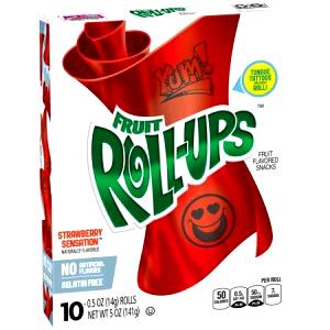 1 roll (14 g) Strawberry Fruit Roll-Ups