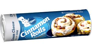 1 roll (44 g) Sweet Rolls - Cinnamon Rolls with Cream Cheese Icing