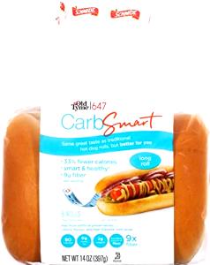 1 roll (50 g) 647 Hot Dog Rolls