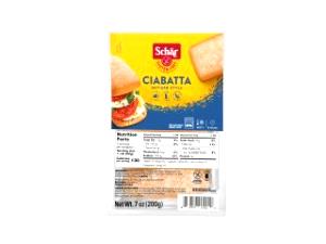 1 roll (50 g) Gluten Free Ciabatta Rolls