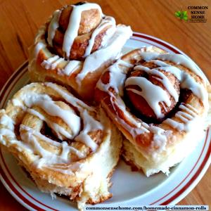 1 Roll Cinnamon Sweel Roll W/İcing, Golden Homestyle