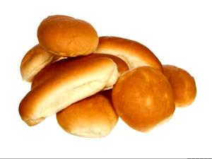 1 Roll Hamburger/Hotdog Bun, Plain