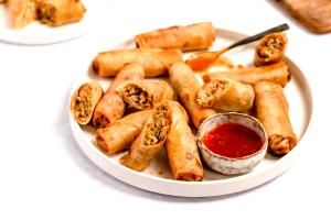 1 Roll Oriental Vegetable Egg Rolls, Vegan