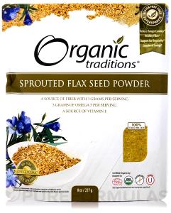 1 rounded tbsp (15 g) Sprouted Ground Flax