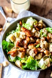 1 salad (10 g) Chicken Caesar Salad (No Dressing)